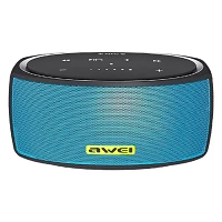 Bluetooth-колонка Awei Y210 портативная черно-голубая                                               