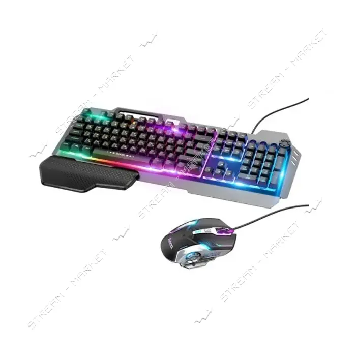 Игровой набор Hoco GM12 RGB черный