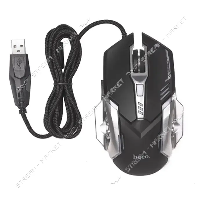Игровой набор Hoco GM12 RGB черный