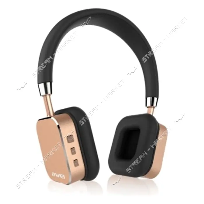 Bluetooth Наушники Awei A900BL Bass Stereo золото