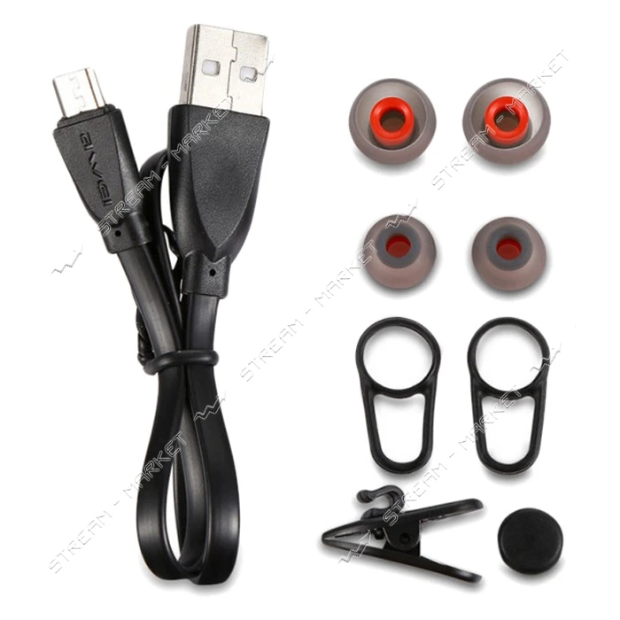 Bluetooth Наушники Awei  В922BL Sport черные                                                        