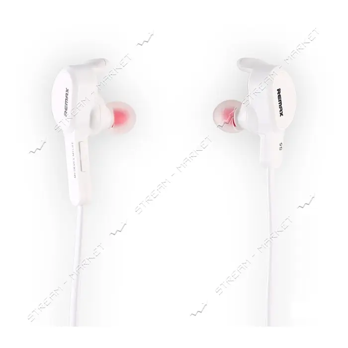 Bluetooth наушники Remax RB-S5 белые                                                                