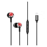 Проводные наушники Baseus P02 lightning Call Digital черные