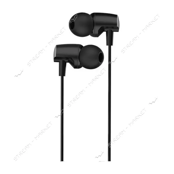 Проводные наушники Hoco M41 Dizzy wire control черные