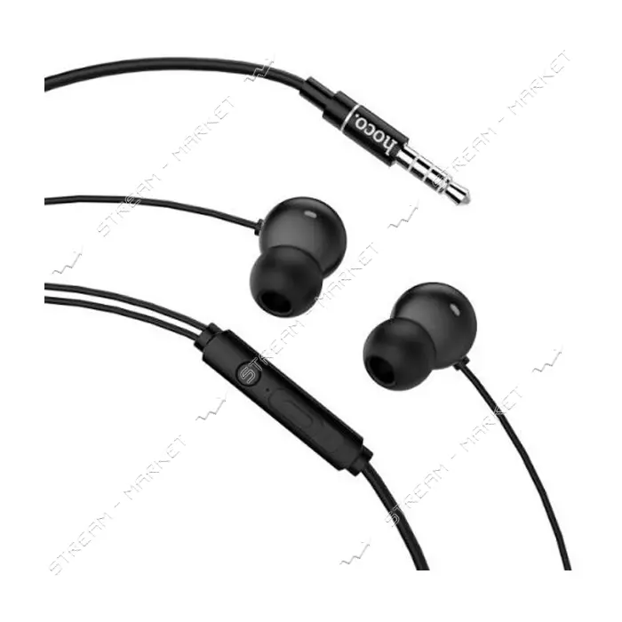 Наушники проводные Hoco M44 Magic sound wired earphones черные                                      