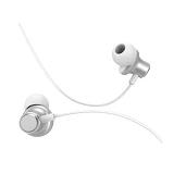 Наушники проводные Hoco M44 Magic sound wired earphones серебро