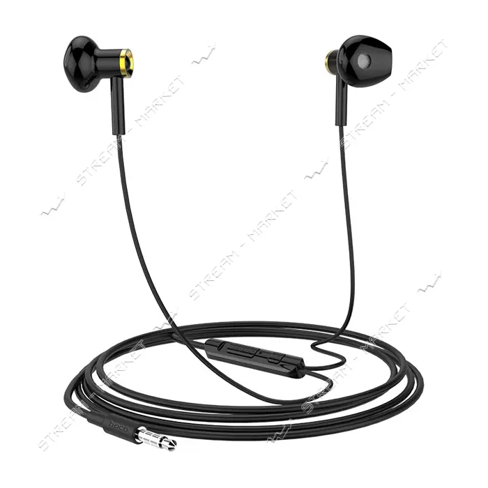 Наушники проводные Hoco M47 Canorous черные