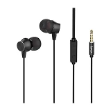 Наушники проводные Hoco M51 Proper sound черные