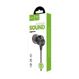 Наушники проводные Hoco M51 Proper sound черные