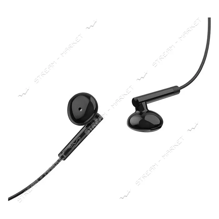 Наушники проводные Hoco M53 Exquisite sound wired черные