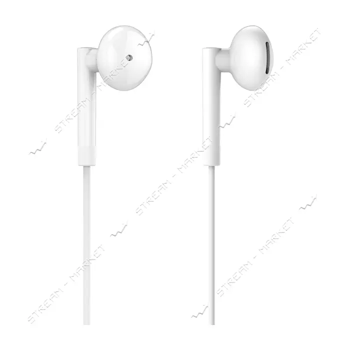 Наушники проводные Hoco M53 Exquisite sound wired белые