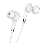 Наушники проводные Hoco M58 Amazing universal белые                                                 