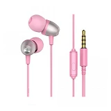 Проводные наушники Joyroom JR-E106s розовые                                                         