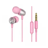 Проводные наушники Joyroom JR-E106s розовые                                                         