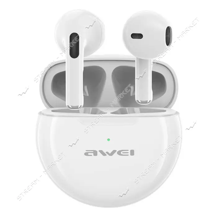 Bluetooth Наушники Awei T17 mini белые                                                              