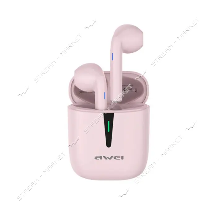 Bluetooth Наушники Awei T21 розовые                                                                 