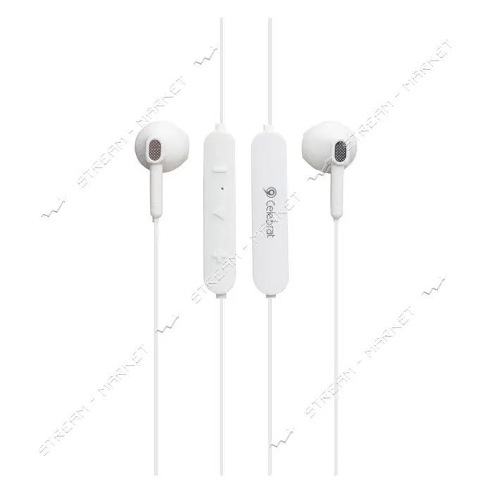 Bluetooth Наушники Celebrat A17 белые                                                               