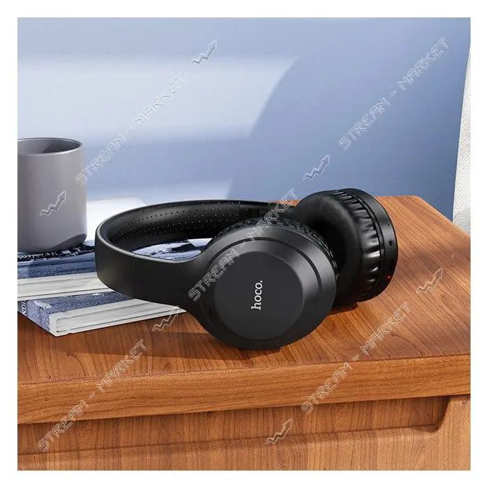 Bluetooth наушники Hoco W30 Fun черные                                                              