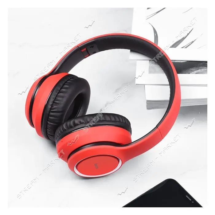 Bluetooth Наушники Hoco W28 Journey красные