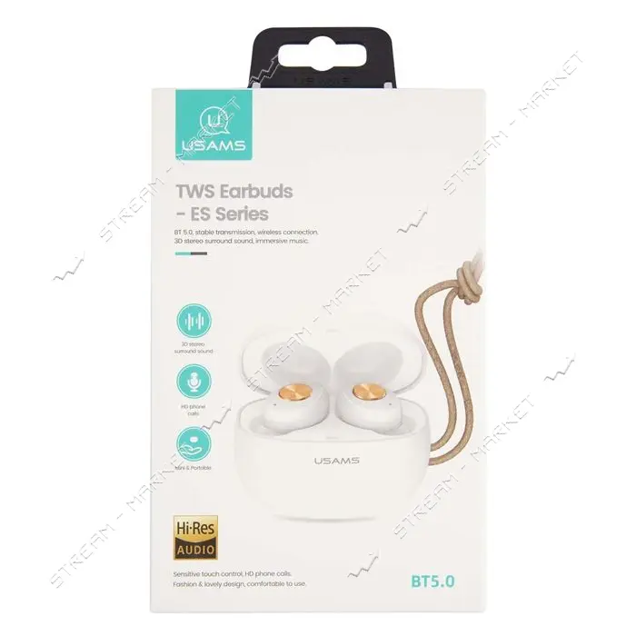 Bluetooth Наушники Usams BHUES01 белые