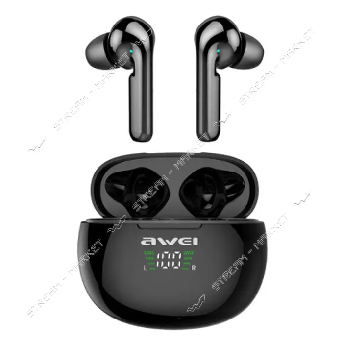Bluetooth Наушники Awei T15P черные                                                                 