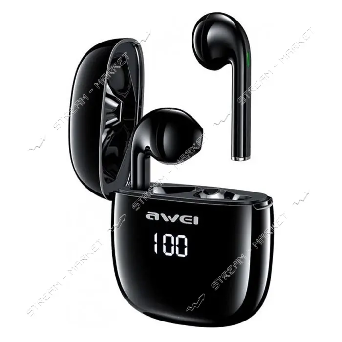 Bluetooth Наушники Awei T28P черные                                                                 
