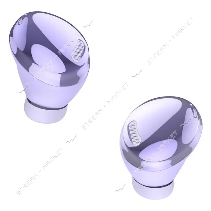 Bluetooth наушники Borofone BW10 Magic rhyme true фиолетовые