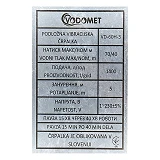 Насос вибрационный Vodomet VD-60H-3 нижний забор 2 клапана обмотка медь                             