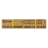 Насос скважинный шнековый Vodomet 3QGD 1.8-75-0.37 Н75М Q1.8кбМ P370Вт                              
