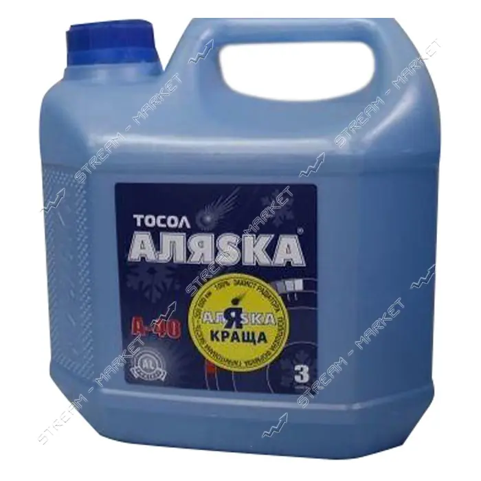 Тосол Аляsка А-40 Еко 3кг