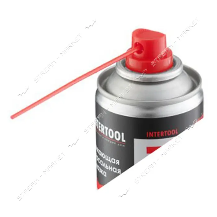Смазка аэрозольная Intertool FS-4020 проникающая универсальная 200мл                                