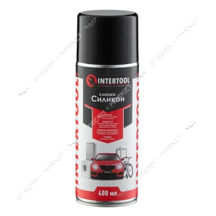 Смазка Intertool FS-6040 Силикон аэрозоль 400мл