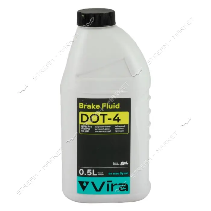 Тормозная жидкость Vira Brake Fluid DOT-4 0.5л                                                      
