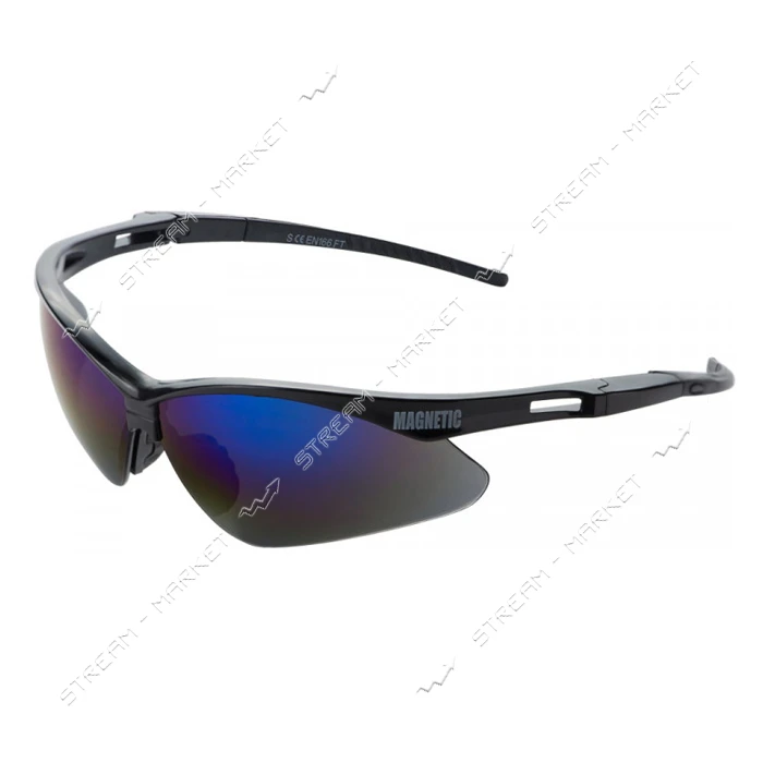 Очки защитные Sigma 9410361 Magnetic Синее зеркало