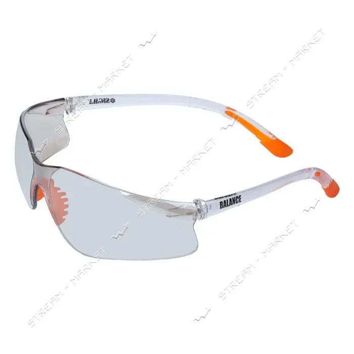 Очки защитные Sigma 9410311 Balance anti-scratch серебро                                            