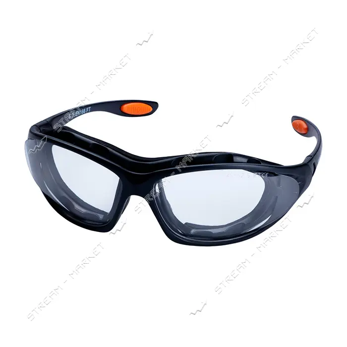 Набор очки защитные Sigma 9410911 Super Zoom anti-scratch anti-fog с обтюратором и сменными дужками