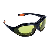 Очки с обтюратором и сменными дужками Sigma 9410921 Super Zoom anti-scratch anti-fog янтарь