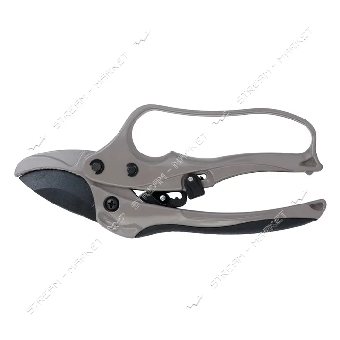 Секатор Sigma 5021344 из нержавеющей стали с храповым механизмом 205мм