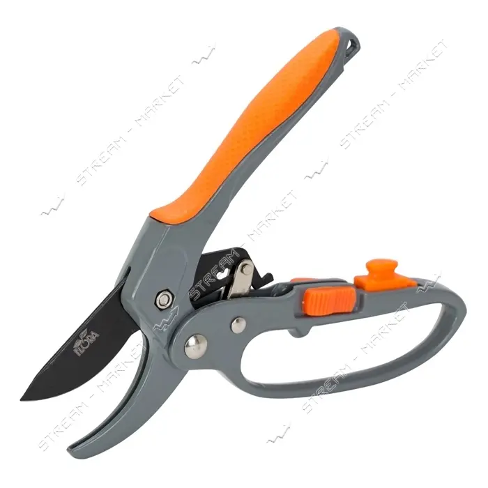 Секатор Sigma 5021354 с храповым механизмом 200мм                                                   