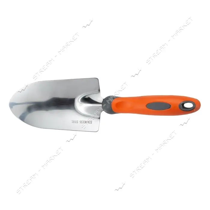 Лопатка Sigma flora 5041384 широкая из нержавейки ABS плюс TPR