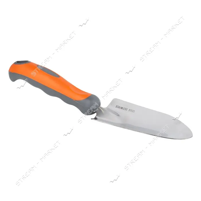 Лопатка Sigma flora 5041384 широкая из нержавейки ABS плюс TPR
