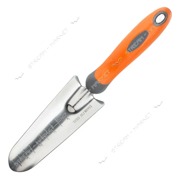 Лопатка Sigma flora 5041394 узкая из нержавейки ABS плюс TPR