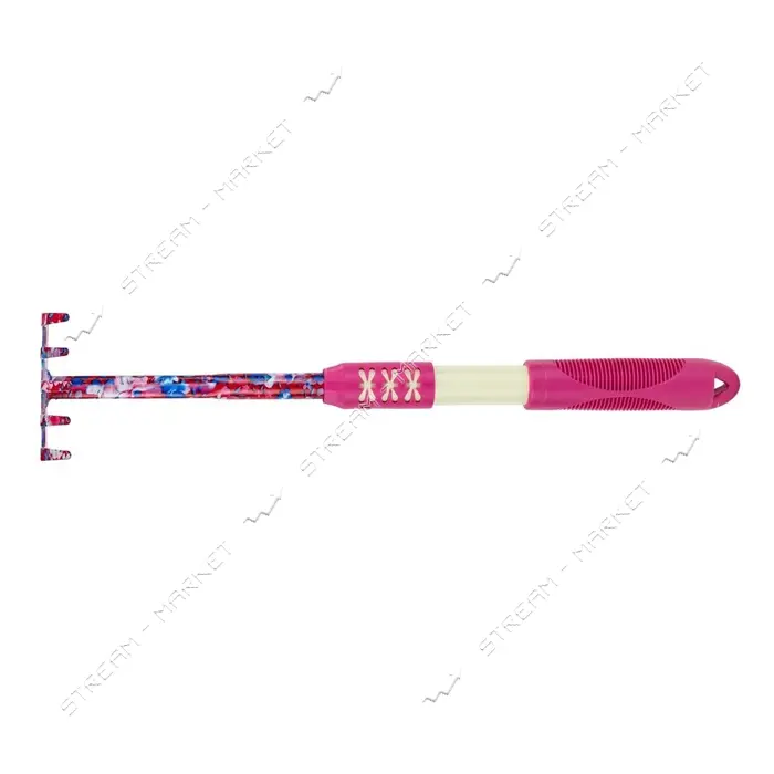 Грабли Sigma flora 5043154 5-ти зубые розовые                                                       