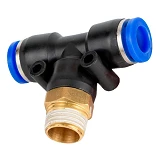 Штуцер цанговый Sigma 7027331 Т 6мм МТ 1/4"