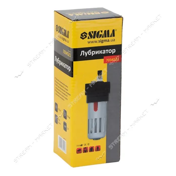 Лубрикатор Sigma 7034521 1200л/мин 1/2"                                                             