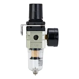 Фильтр-влагоотделитель Sigma Refine 7034341 с редуктором и манометром 600л/мин 1/4"                 