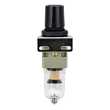 Фильтр-влагоотделитель Sigma Refine 7034341 с редуктором и манометром 600л/мин 1/4"                 