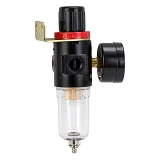 Фильтр-влагоотделитель Sigma 7034591 с редуктором и манометром 500л/мин 1/4"                        