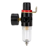 Фильтр-влагоотделитель Sigma 7034591 с редуктором и манометром 500л/мин 1/4"                        
