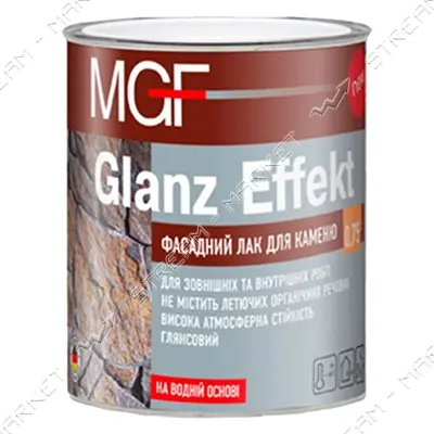 Лак по камню MGF Glanz Effekt 0.75л                                                                 